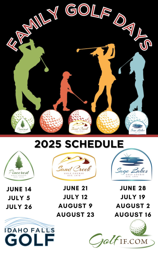 2025 Family Golf Day Schedule